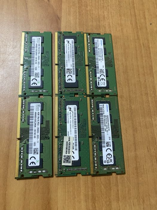 Продам оперативную память DDR4 4GB SO-DIMM для ноутбука