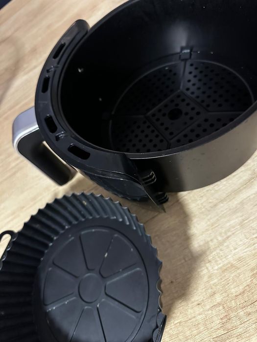 Friteuza cu aer cald - airfryer Zass 1500W, 4l, negru