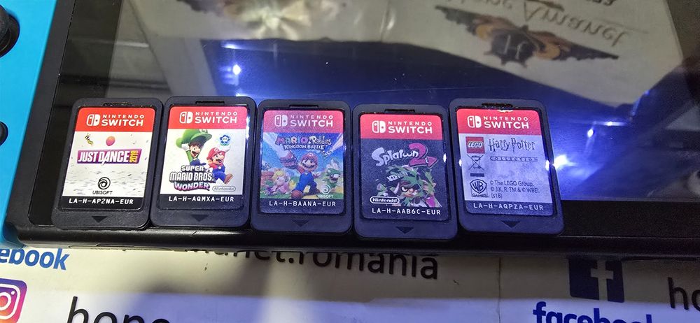 Hope Amanet P6 Nintendo Switch+jocuri +manete