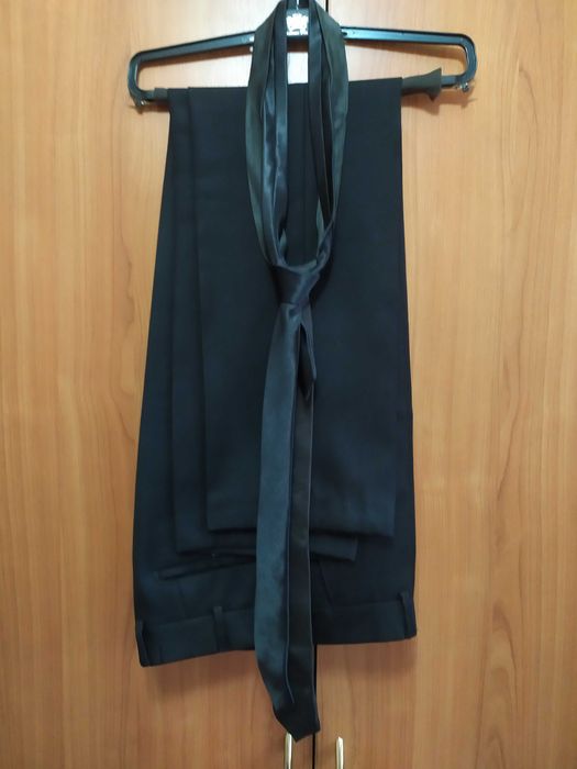 брюки мужские черные