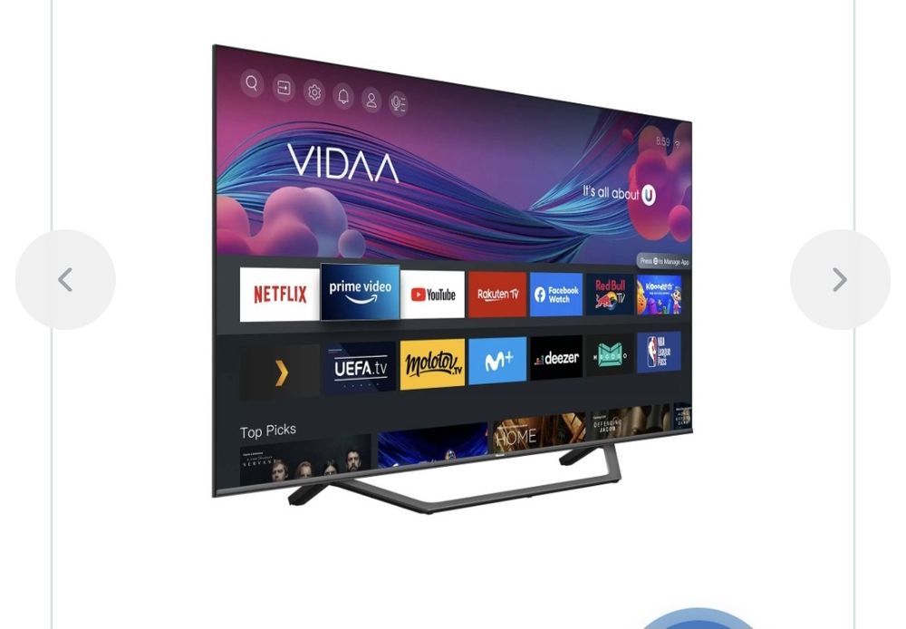 Телевизор Hisense 55E7Q 4K UltraHD Smart TV