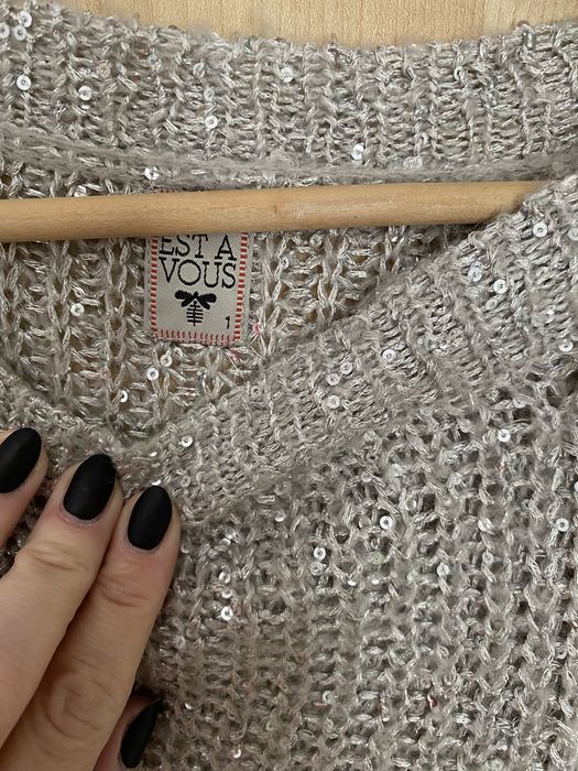 Pulover dama culoarea gri