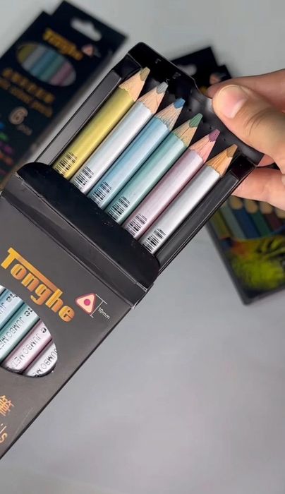 Набор карандашей Metallic 6шт.