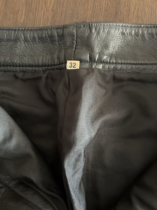 Дамски кожен панталон