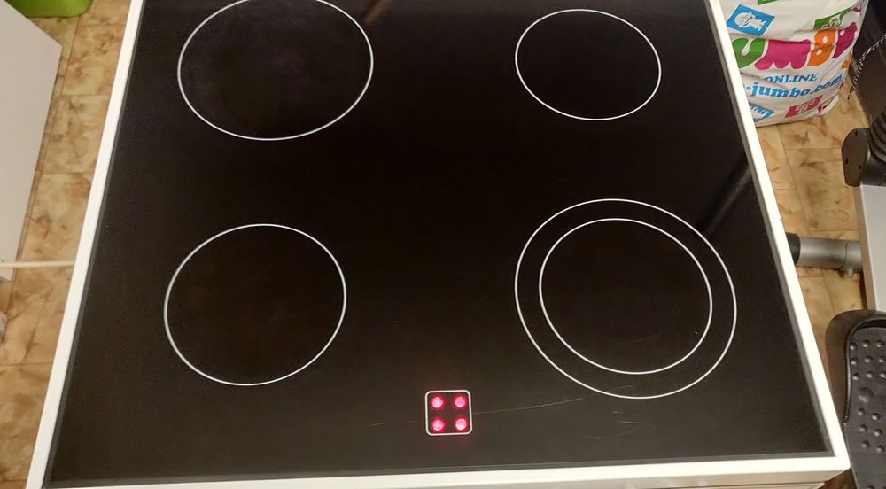 Готварска печка Sital 6004 VITRO/G стъклокерамика – работеща