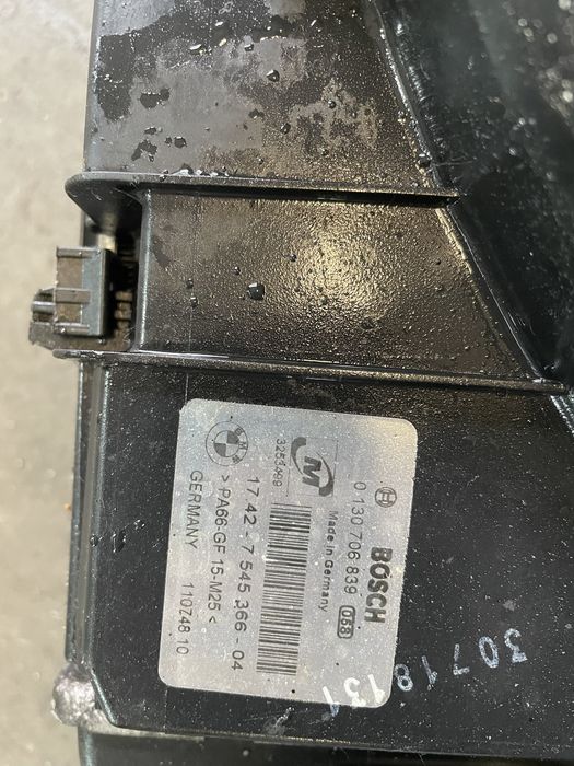 Радиатор/ перка БМВ Х1, Е84 бензин (radiator bmw x1)