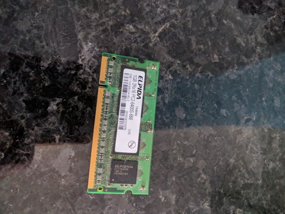 Memorie Laptop Elpida 1Gb DDR2 PC2-6400 8ooMz