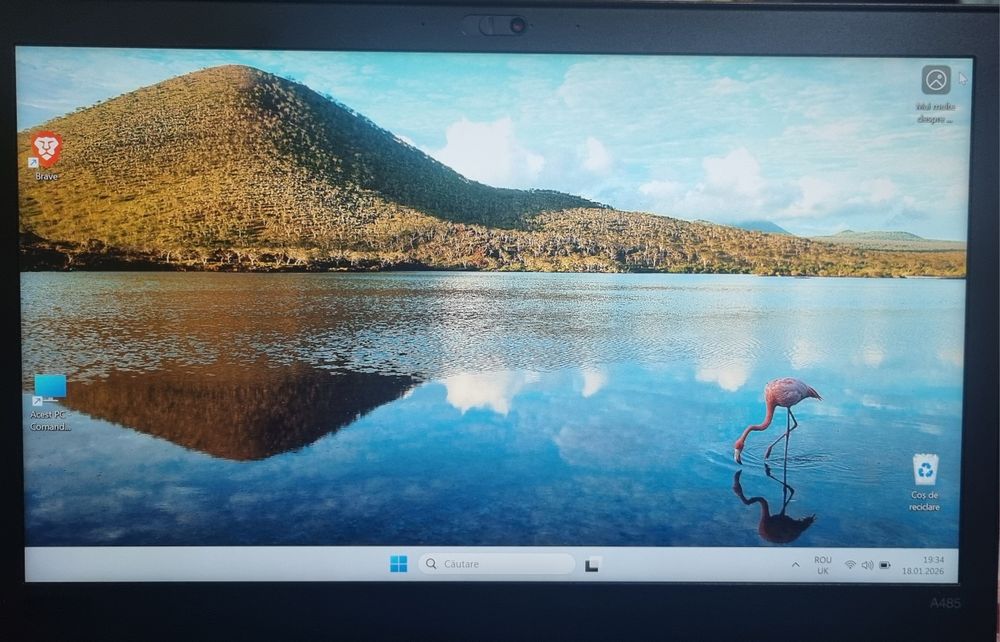 Lenovo A485 amd ryzen 5 16gb ddr4 256gb ssd m2 14" ,,baterie noua,,