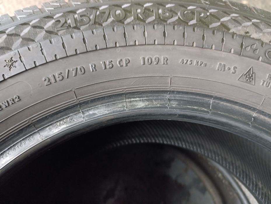 Anvelope all season 215 70 15c Continental VanContact Camper dot 2022