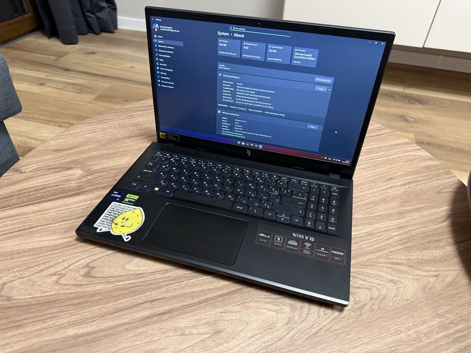 Геймърски лаптоп Acer Nitro