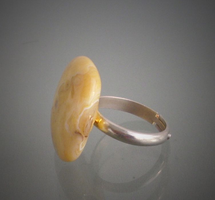 Комплект колие и пръстен африкански ахат