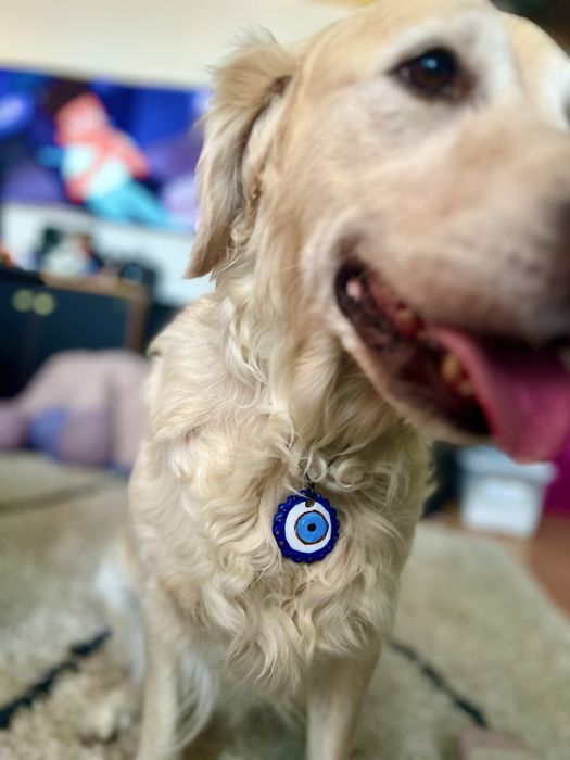 lant handmade evil eye "crazy huh?"