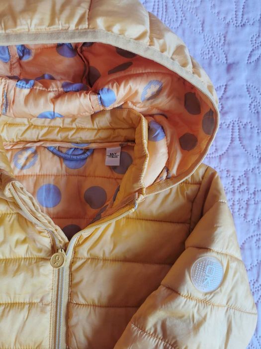 Леко ватирано яке OKAIDI, момиче, 116 см.