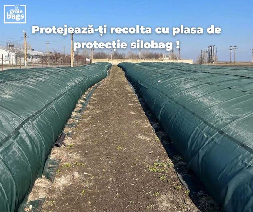 Saci depozitare grau/porumb boabe/siloz - SILOBAG - minim 200 tone