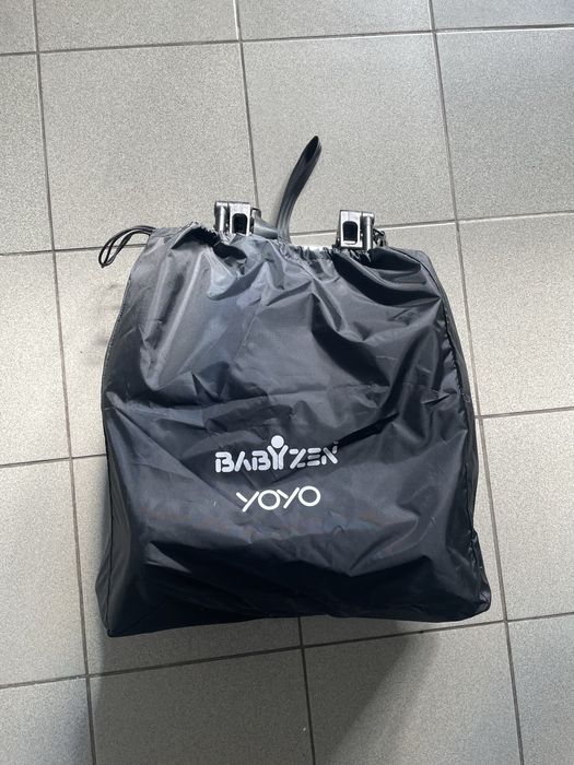 Carucior sport pentru copii YOYO² Aqua , cadru negru 6 luni+