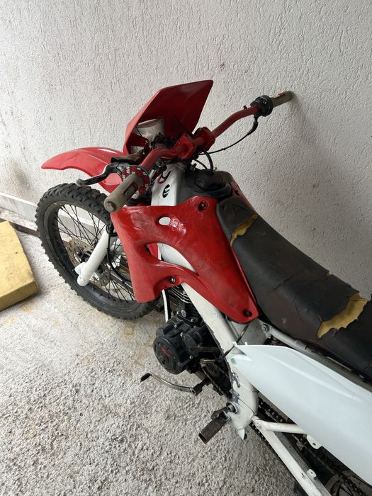 Vand cross 125 cadru mare sau schimb cu atv