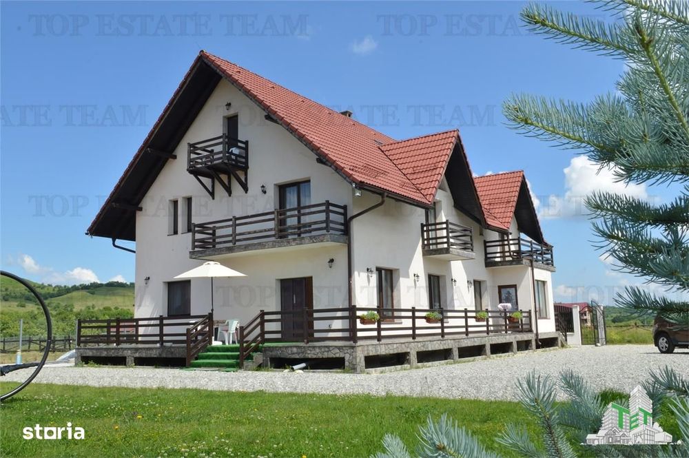 Vila de lux cu potential turistic - 15 camere - Tohanul Nou, Bran