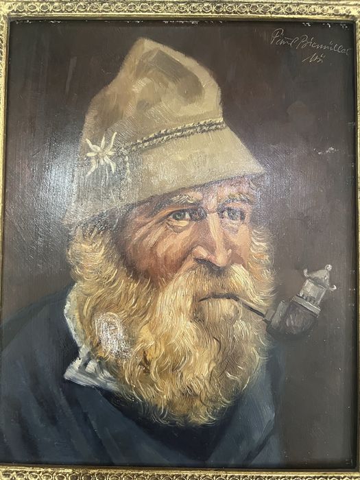 Портрет с маслени бои