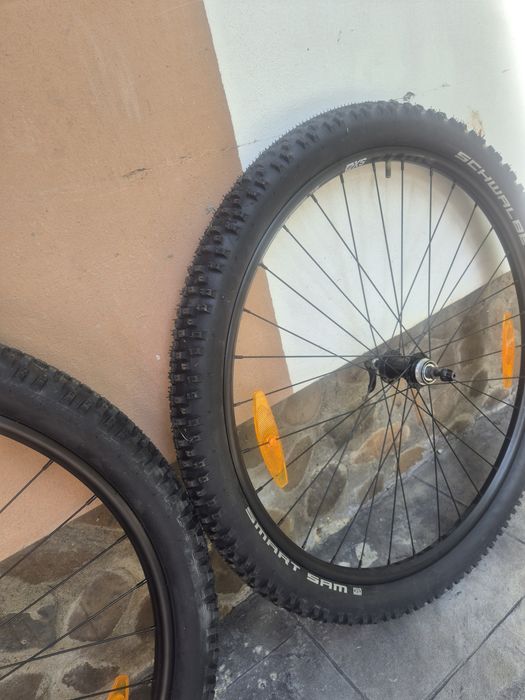 Anvelope/cauciucuri bicicleta 29x2.6 Schwalbe Smart Sam noi