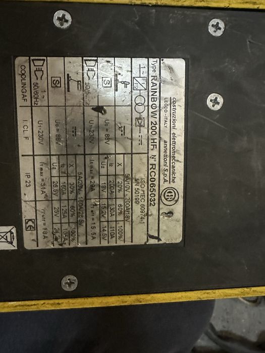 Aparat de sudura tig si electroda 200A