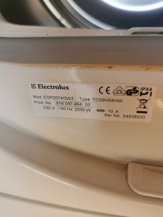 Сушилня elektrolux за части