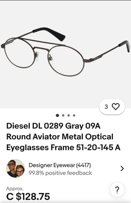 Рамки за очила Diesel,нови