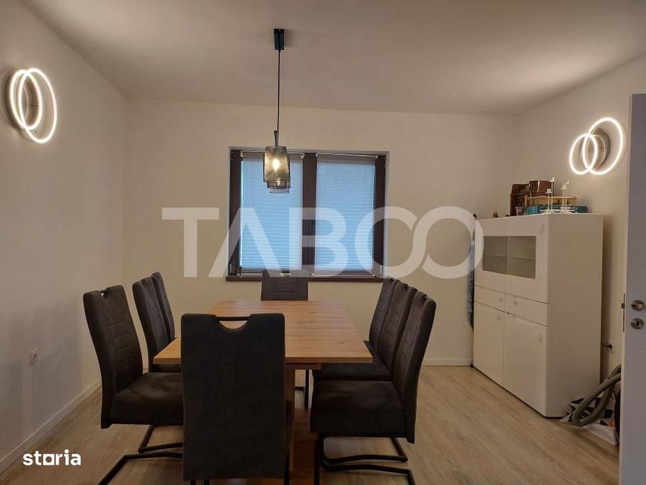 Casa individuala noua 4 camere P+M 144 mpu curte libera 416 Cisnadie