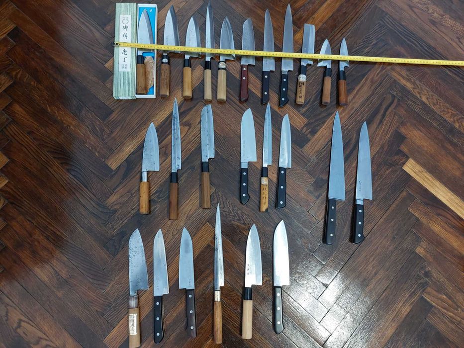 Cutite Vechi Japoneze Lucrate Manual Originale!