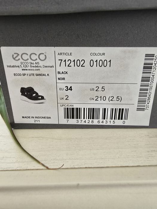 Детские сандалии Ecco