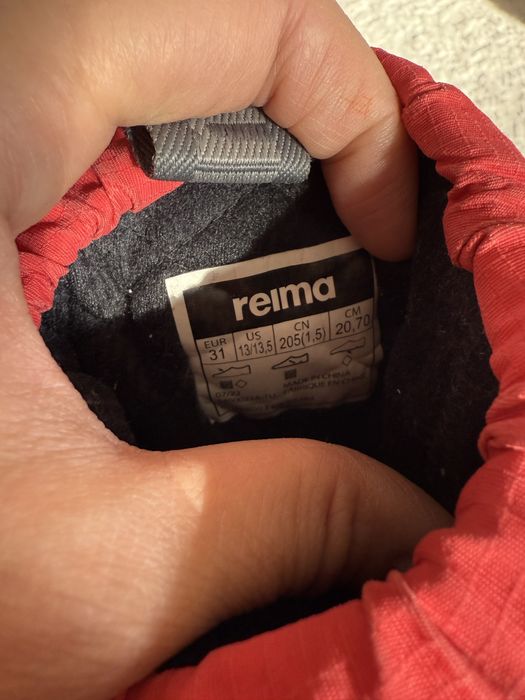 Зимние детские сапоги Reima