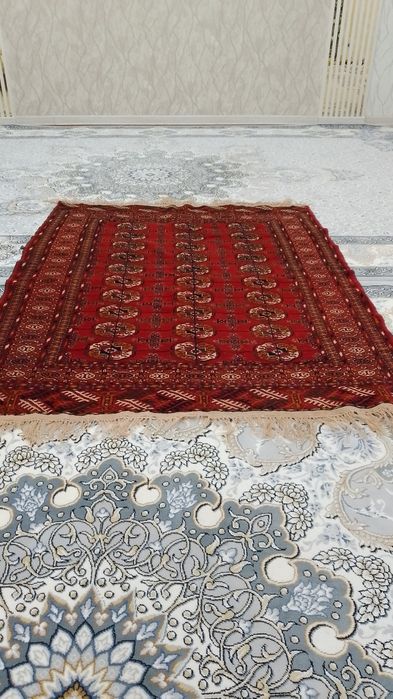 Bu turkman gilami toza