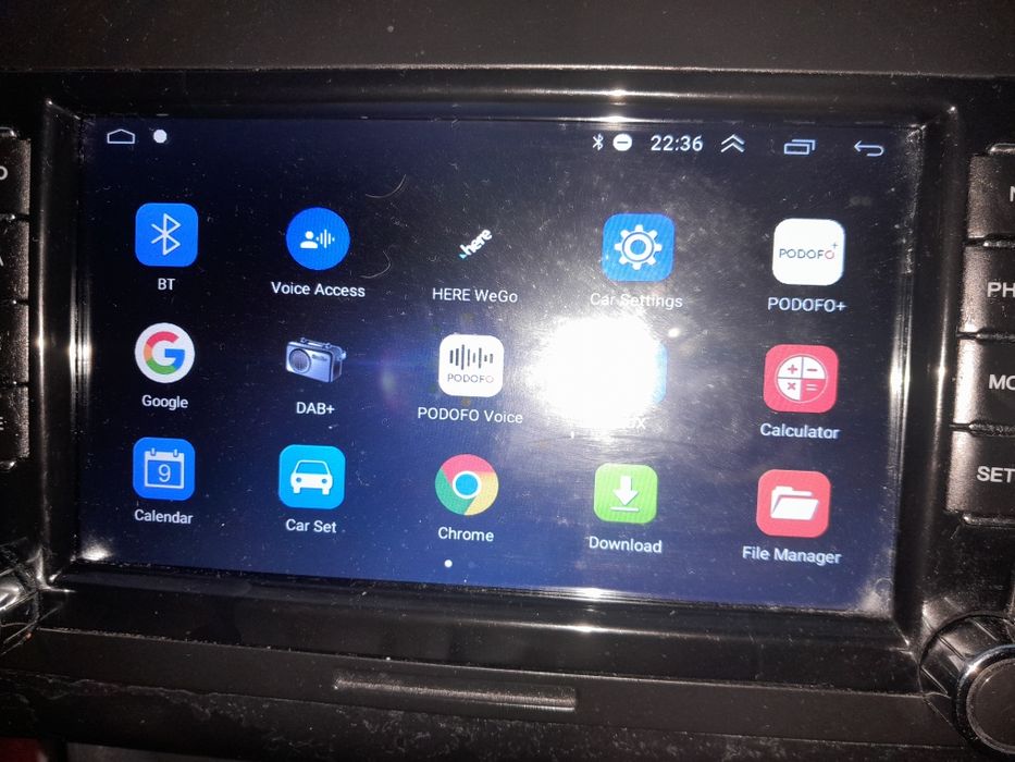 Navigatie 7" vw toura