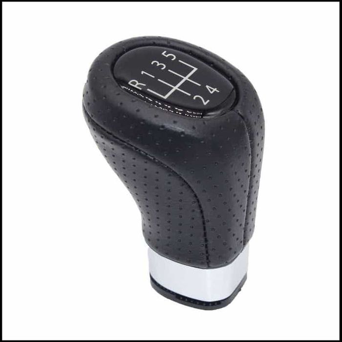 Nuca schimbator piele perforata BMW E46 E60 E87 E90 E91 E92 5/6T