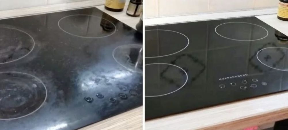 Чистка электро плиты