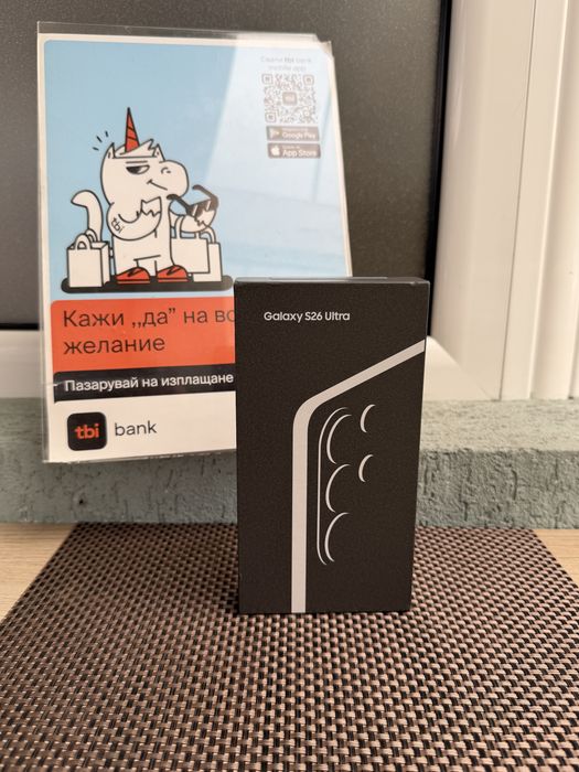 512 НОВ Samsung S26 Ultra Sky blue 40€/м  самсунг с26 ултра 512GB