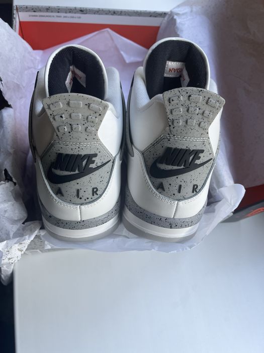 Air Jordan 4 White Cement (44 размер/ US10)