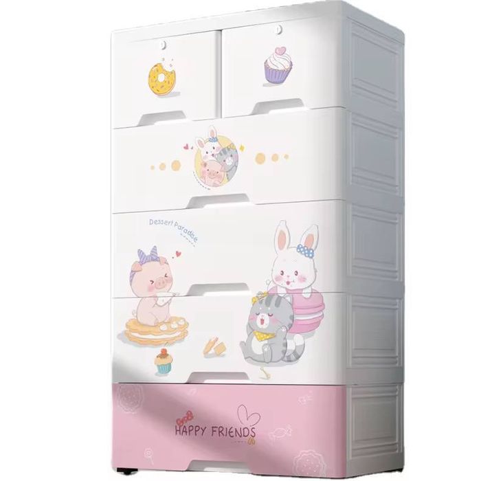 Детский Пластиковый комод прочный! Bolalar uchun komod originali