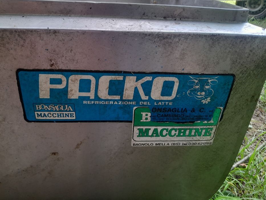 Bazin inox alimentar pentru refrigerare lapte