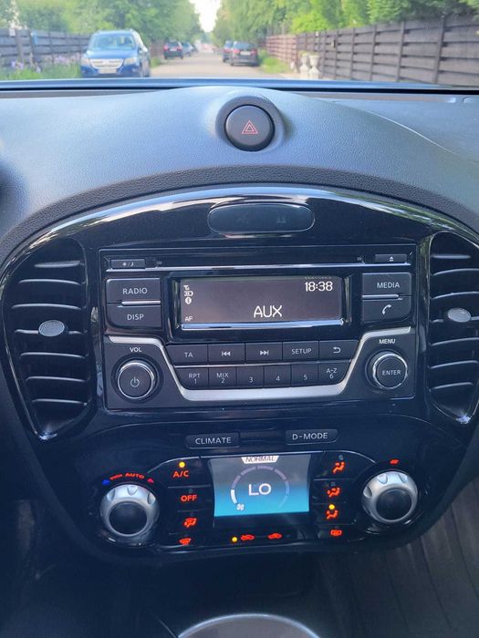 unitate radio cd nissan juke 2010-2019,bluetooth audio,aux,cd