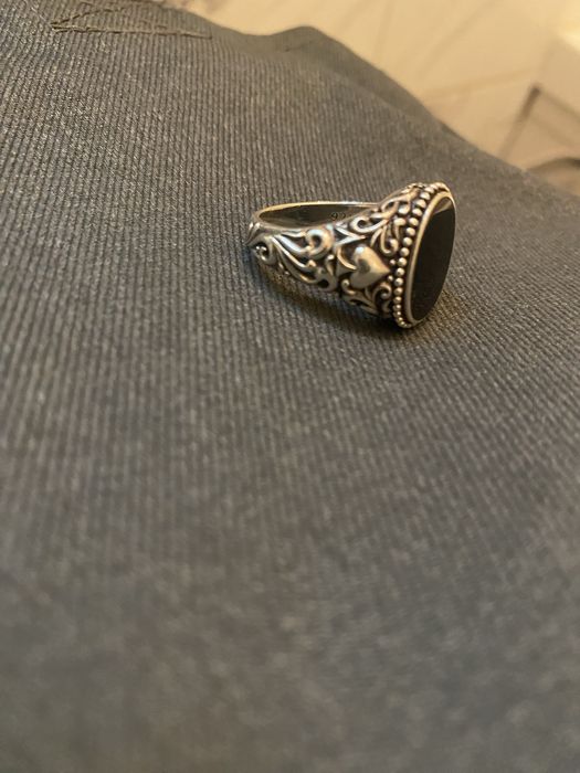 Печатка серебоянная BOSS