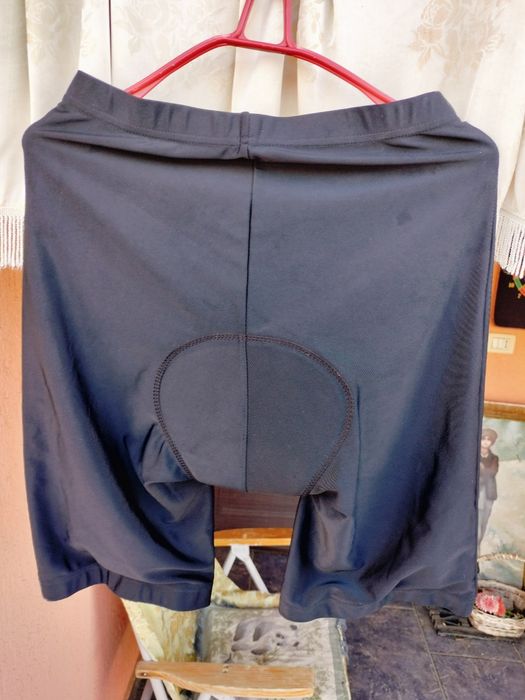 Pantaloni scurți de ciclism Nakamura cu bazon CoolMax – Mărime M