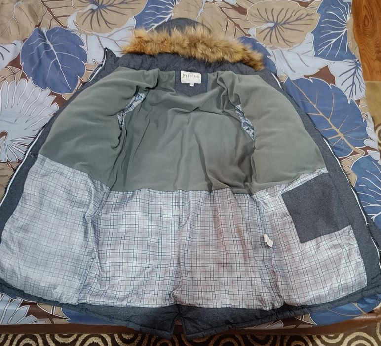 Куртка зимняя для мальчика, рост 162