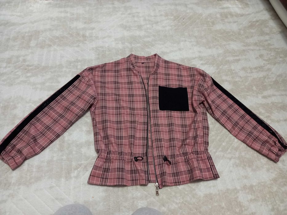 Дамски комплект с кариран десен