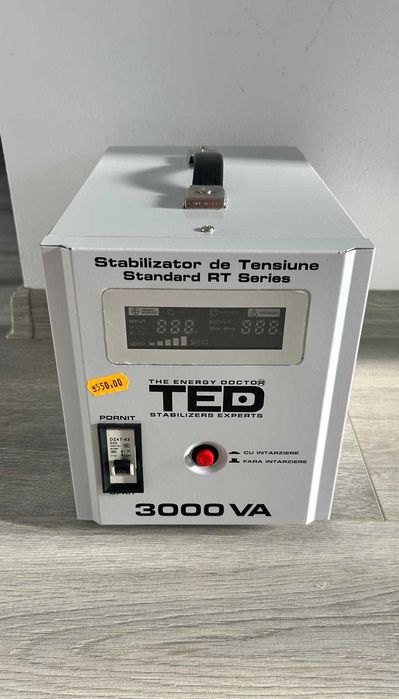 Stabilizator Tensiune 3000VA TED – folosit foarte puțin