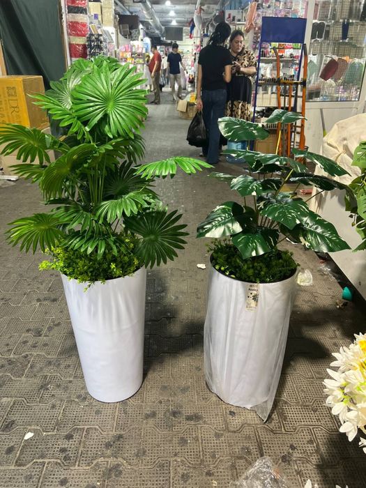 suniy dekorativ gullar bor