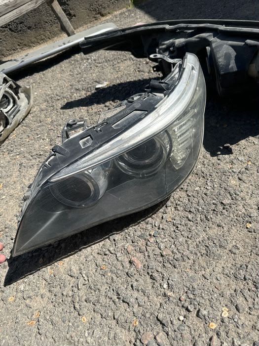 Левая фара BMW E60
