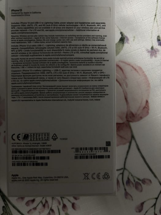 Iphone 13 midnight 128gb