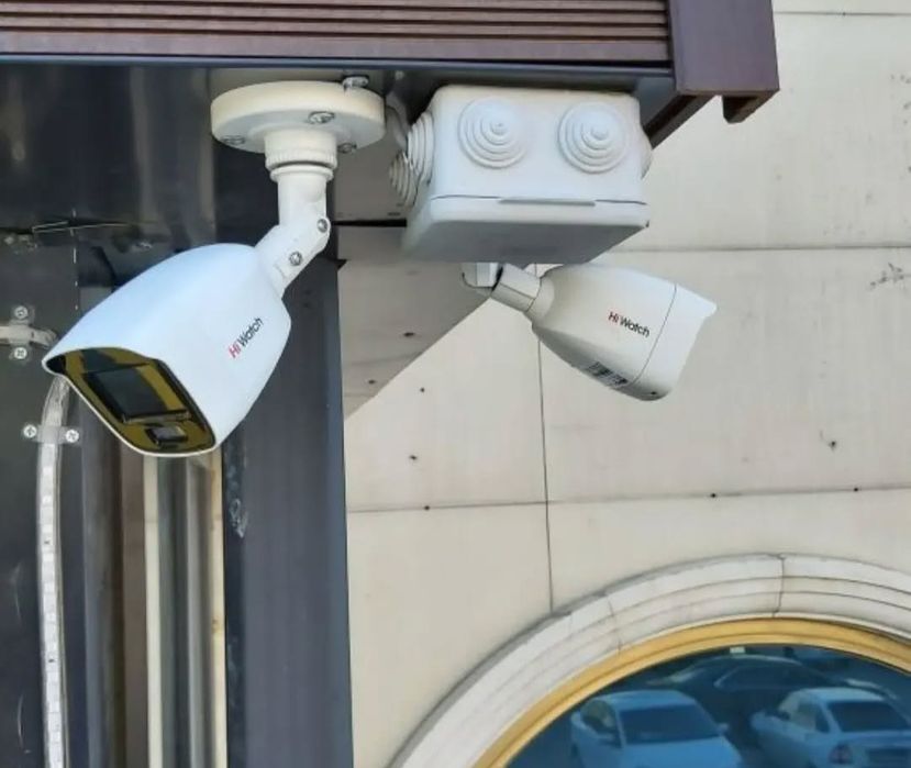 Монтаж видео наблюдения