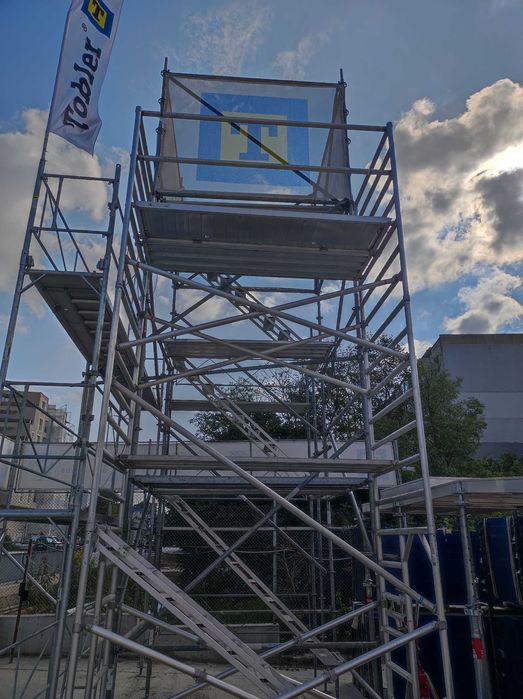 Мобилно алуминиево скеле 135/250 см до 7 м