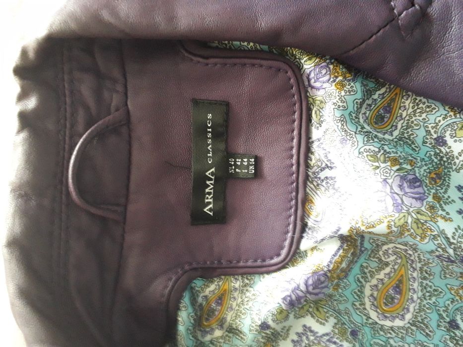 Дамско яке естествена кожа